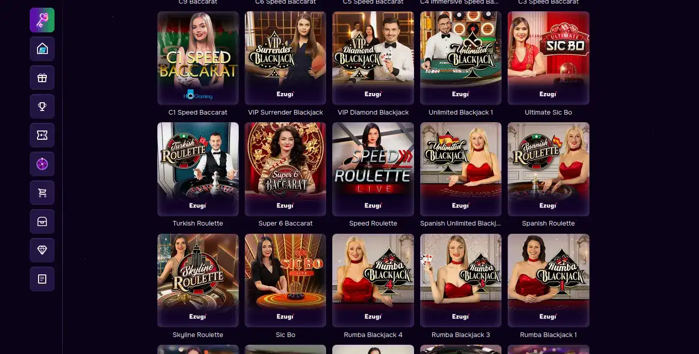 Kilogram casino официальный сайт — интерфейс